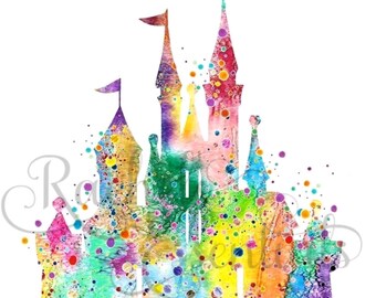 Watercolor Svg Etsy