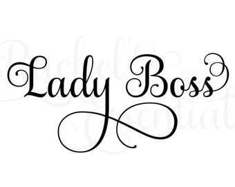 Lady Boss png svg