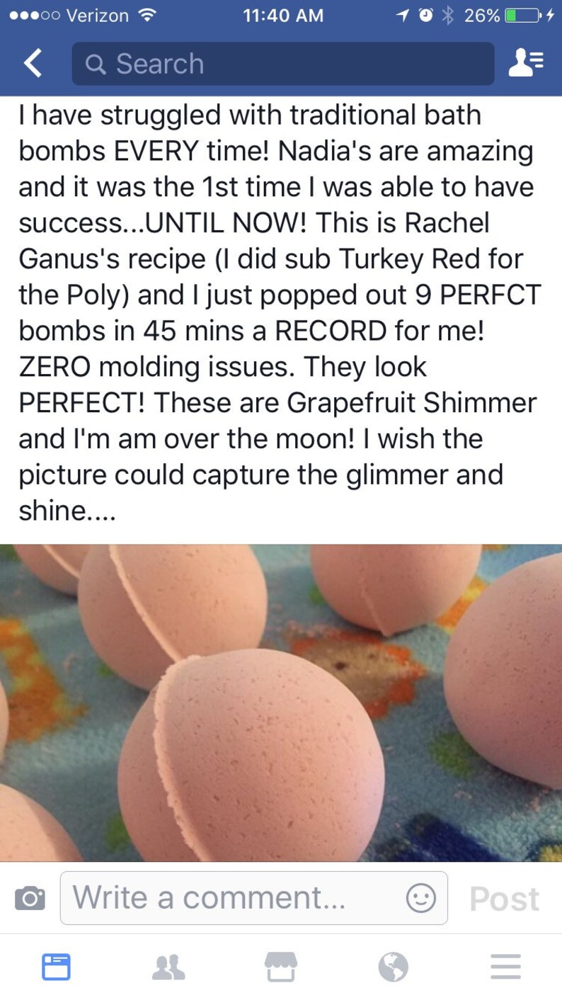 Foaming Floating Bath Bomb Recipe Rock Hard NO Slsa No Milk Etsy