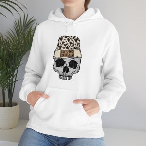 Freezing to death hoodie