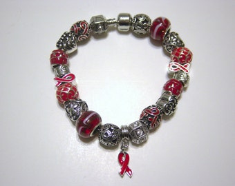 Treasure Beads - Heart Disease Awareness Bracelet