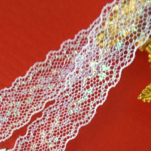 1 Vintage Floral Lace Trim Blue Trim by the Yard Etsy