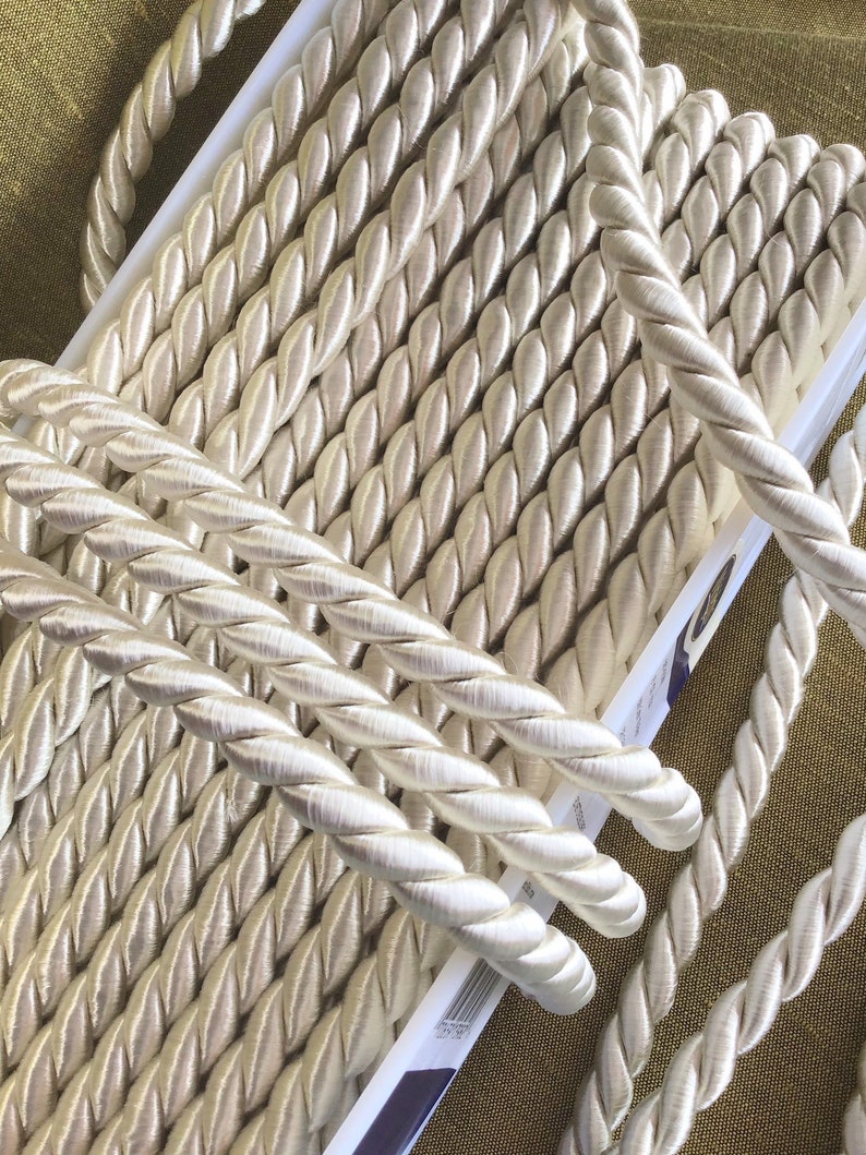 Wrights IVORY TWISTED CORDING Trim for Curtains Wholesale Etsy