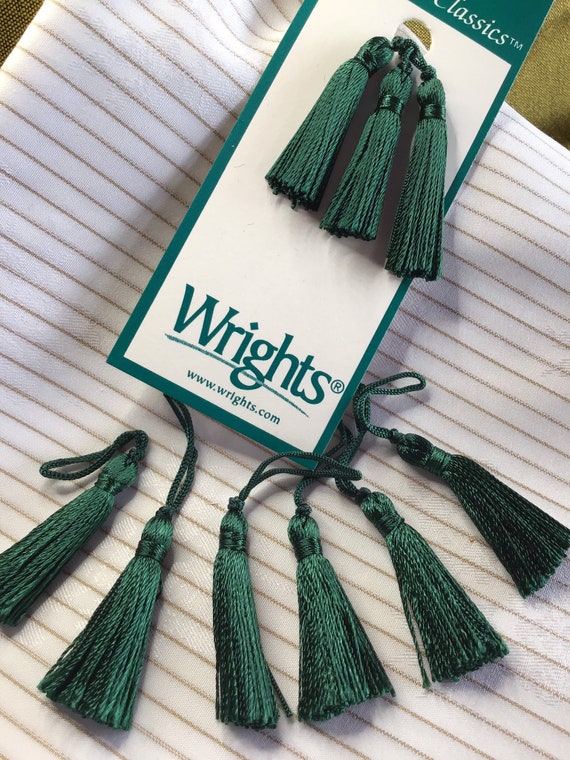 VAPKER 100 Pieces Silver Tassels 13cm/5-Inch Silky Handmade Soft