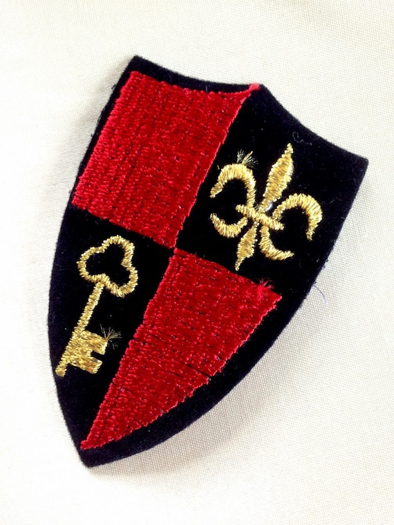 Ecusson Patche Médiéval Lion Des Flandres Noir Et Rouge Grande Taille - Foto 2