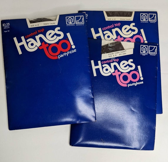 Hanes Too Womens A-B Pantihouse Vintage Lot 11 pa… - image 5