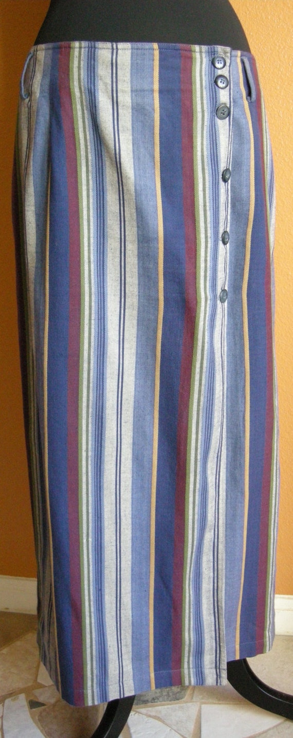 Wrap Skirt Size 14 Early 90's Lizwear Long New Ol… - image 1