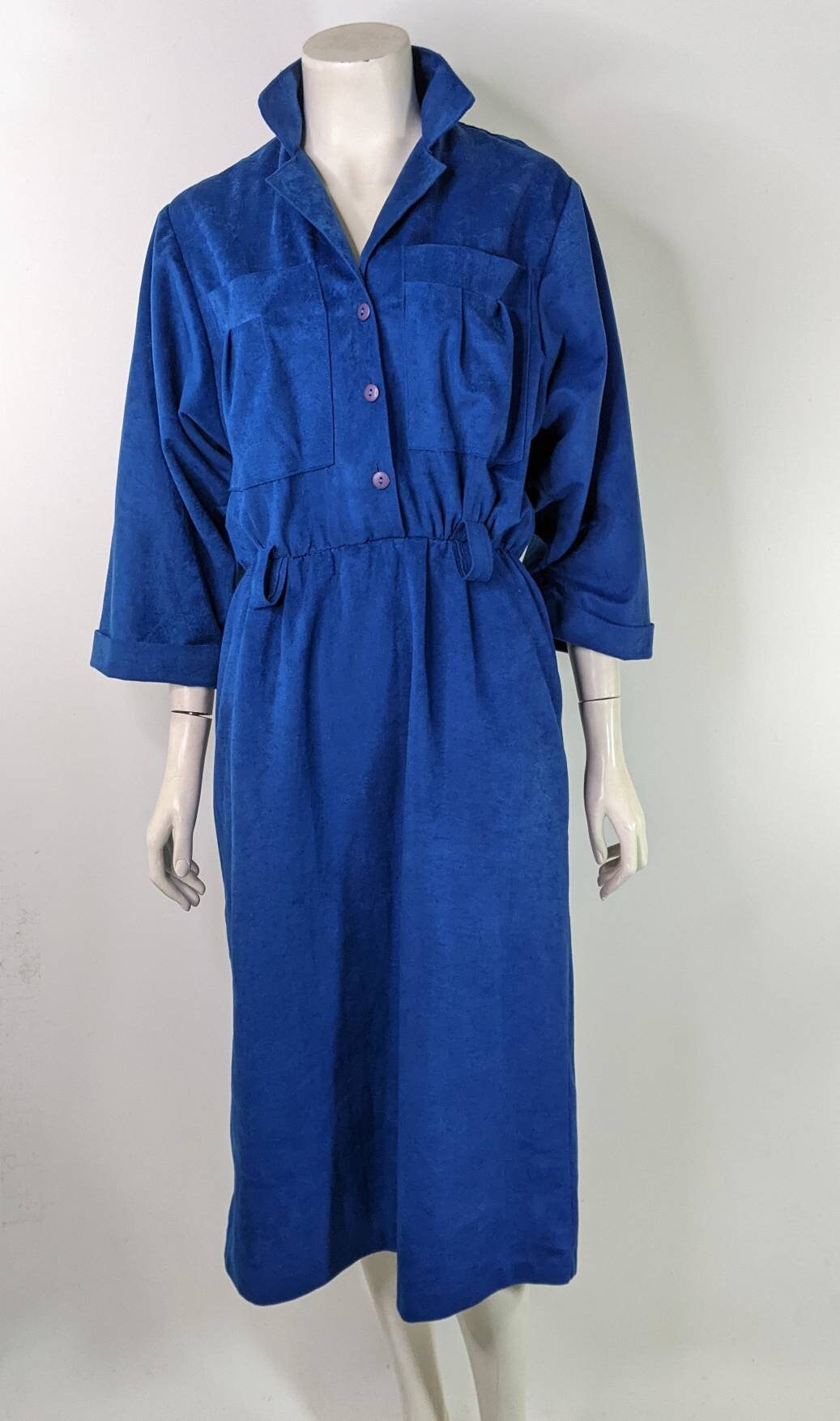 walden classics dress Vintage Long Sleeve Floral Print Dress by Walden Classics