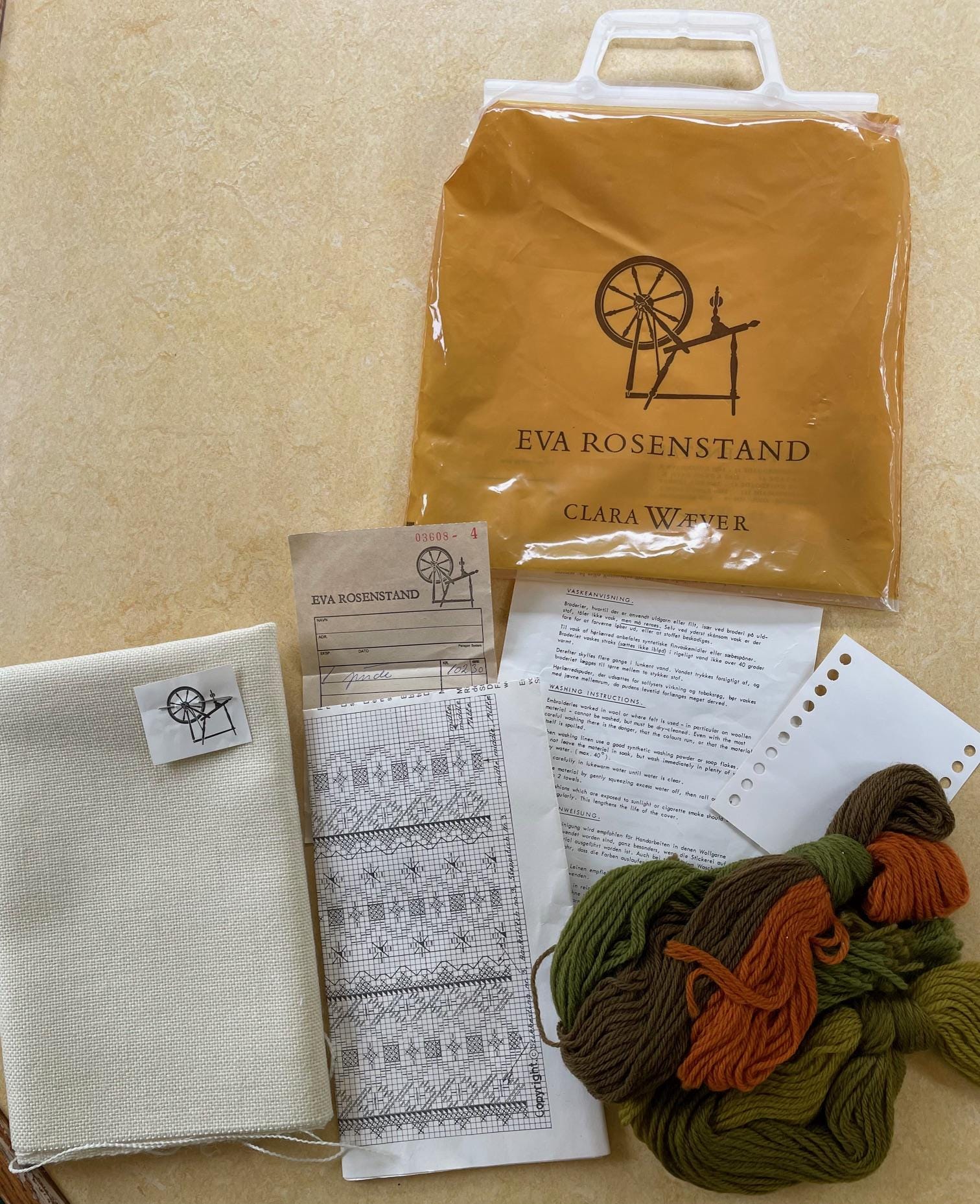 Eva Rosenstand Clara Weaver Counted Cross Stitch Kit - Etsy