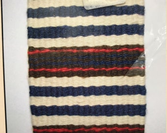 Navajo Style rug WEAVING KIT~Wildwoods Craft~Miniature Blanket 5x7~MIP~tapestry