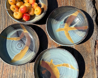 snack bowls, 5 inch dishes, set of 3