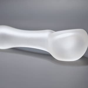 Glass Pipe, Pipes, Pipe, Spoon Pipe, Clear Spoon Pipe, Spoon Pipe, Frosted Pipe, Pipe