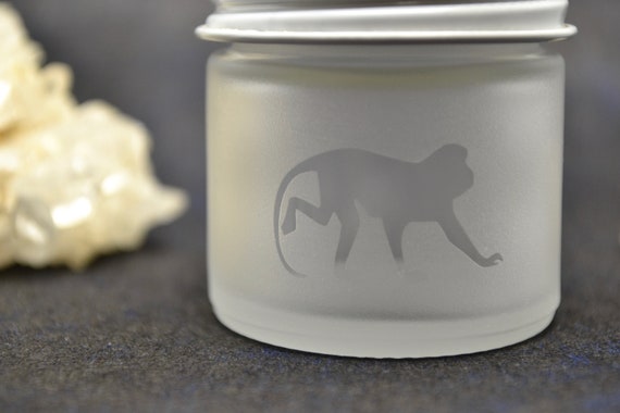 Stash Jar Small Jar Jar Horse Jar Horses Horse Mini Jar Matte Finish Jar Sand Etched Jar Glass Jar Mini Glass Jar
