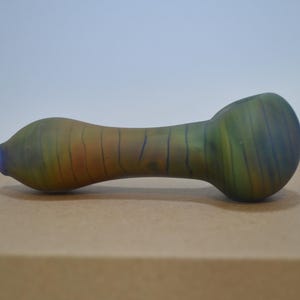 Glass Pipe, Spoon Pipe, Blue Pipes, Glass Pipes, Glass Blown Pipes, American made Pipes, Made in USA, Pipes