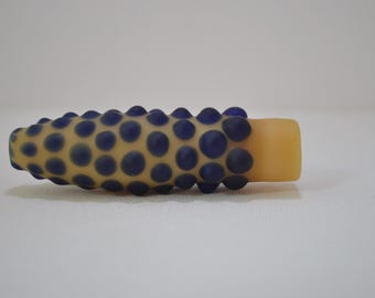 Glass Pipe, Glass Pipe, Golden Glass Pipe, Borosilicate, Pipe, Made in America, Handmade, Cute Pipes