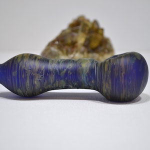 Glass Pipe, Spoon Pipe, Blue Pipes, Glass Pipes, Glass Blown Pipes, American made Pipes, Made in USA, Pipes