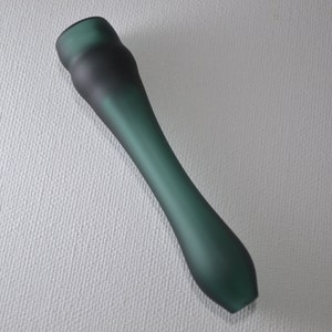 Glass Pipe, Lake Sandblasted Bat Pipe, Glass Pipes, Sand Etched Pipes, Matte Finish Pipes, Frosted Glass Pipes