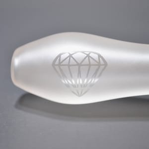 Glass Pipe, Pipes, Pipe, Diamond Pipe, Spoon Pipe, Clear Spoon Pipe, Pipe, Diamond Spoon Pipe, Gemstone Pipe, Pipe