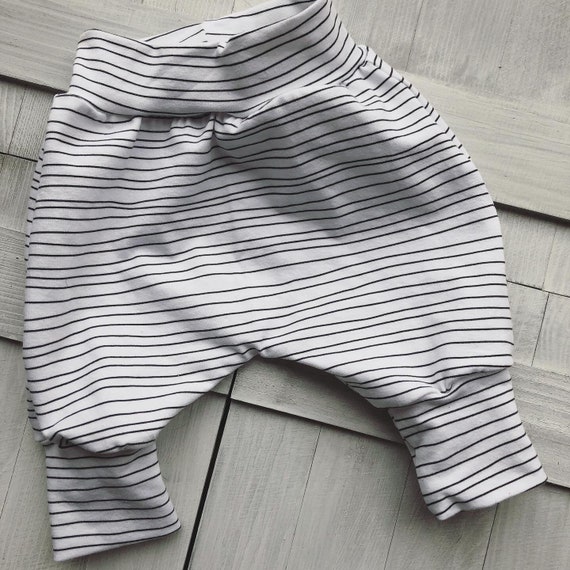 striped baby leggings