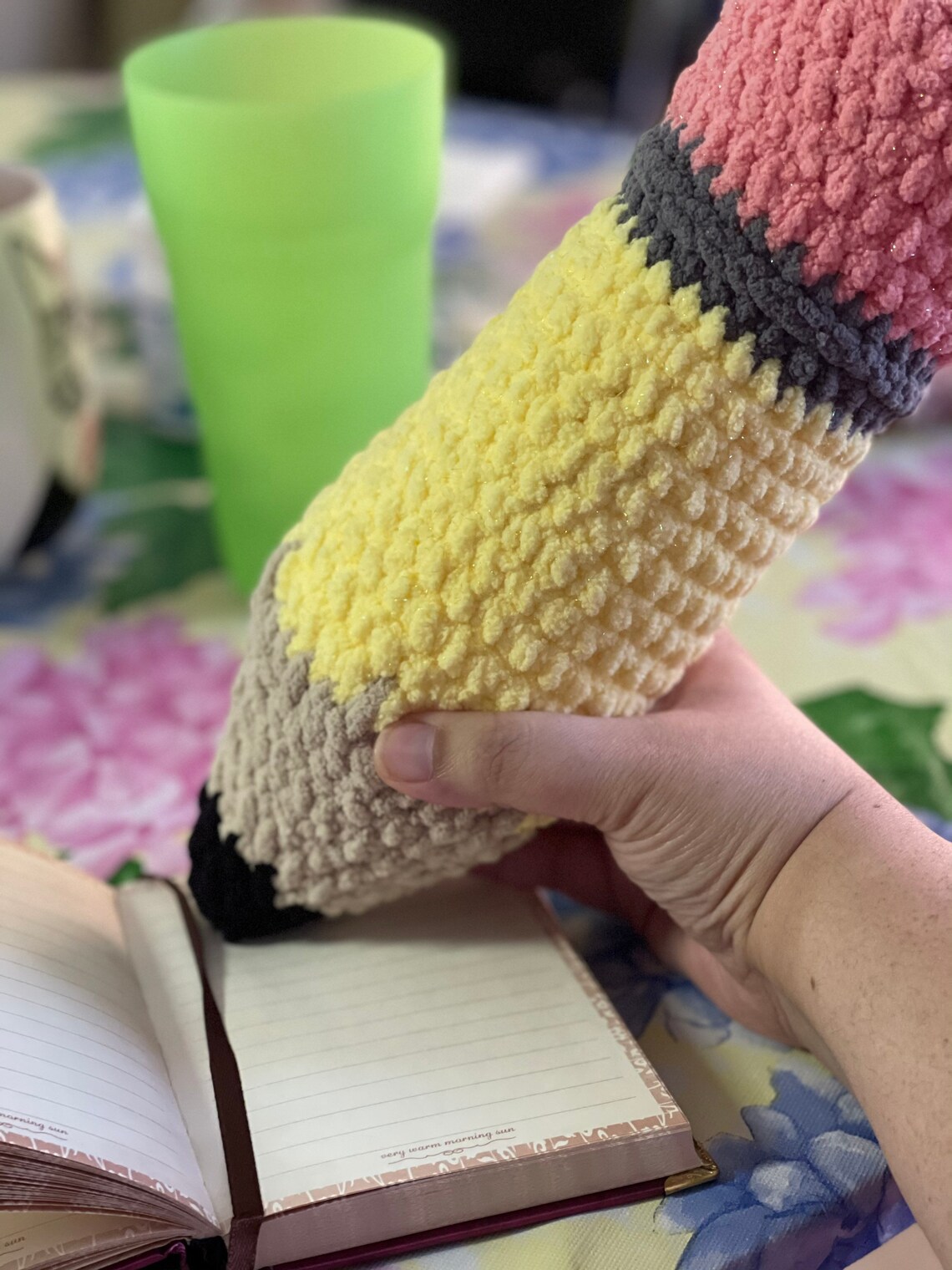 Pencil pillow pencil prop teacher gift soft toy amigurumi Etsy