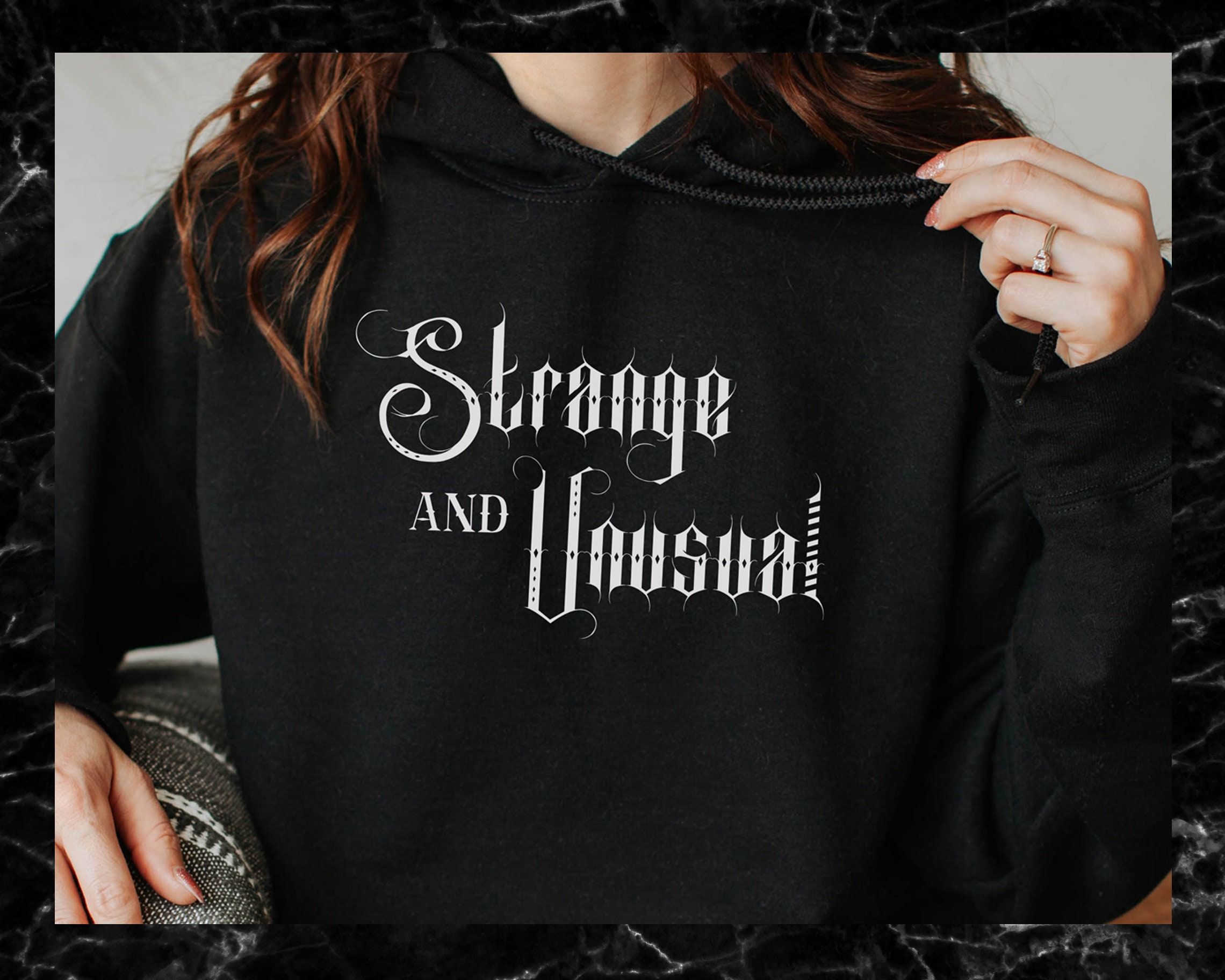 Unusual Hoodie Etsy