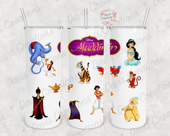 Aladdin 20oz Tumbler Lid W/metal Straw Travel Cup | Etsy