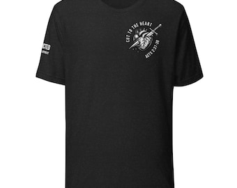 Unisex "Cut to the Heart" Brand T-shirt
