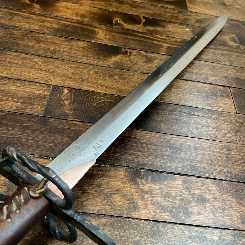 Hand Broadbladed Rapier Sword Etsy