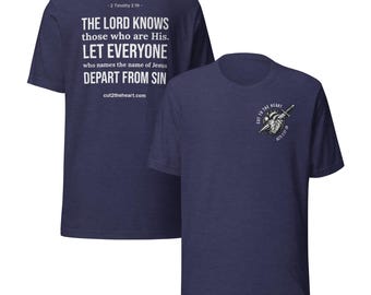 Unisex "Depart from Sin" T-shirt