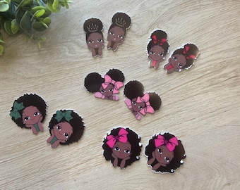 SET OF 2:Flat Back Planar Resin, hair bow center, embellishment, cabochon, flat back resin, flat back for bows, bow embellishments,