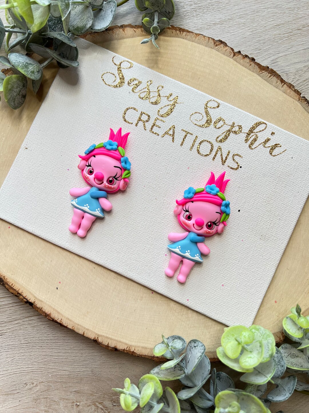 CLAYS Hair Bow Center Clays Bow Centers Clays Clay Etsy