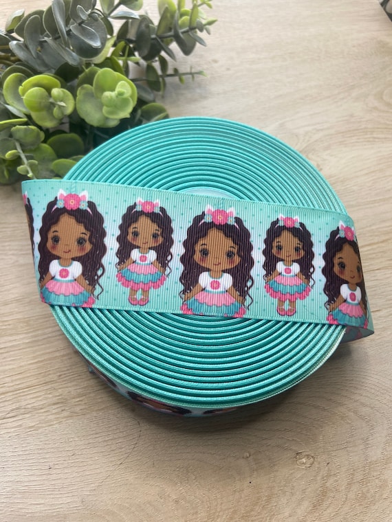 2in Character Ribbon, 2in Grosgrain Ribbon, 2 inch ribbon, grosgrain ribbon, Hair bow Ribbons, ribbon