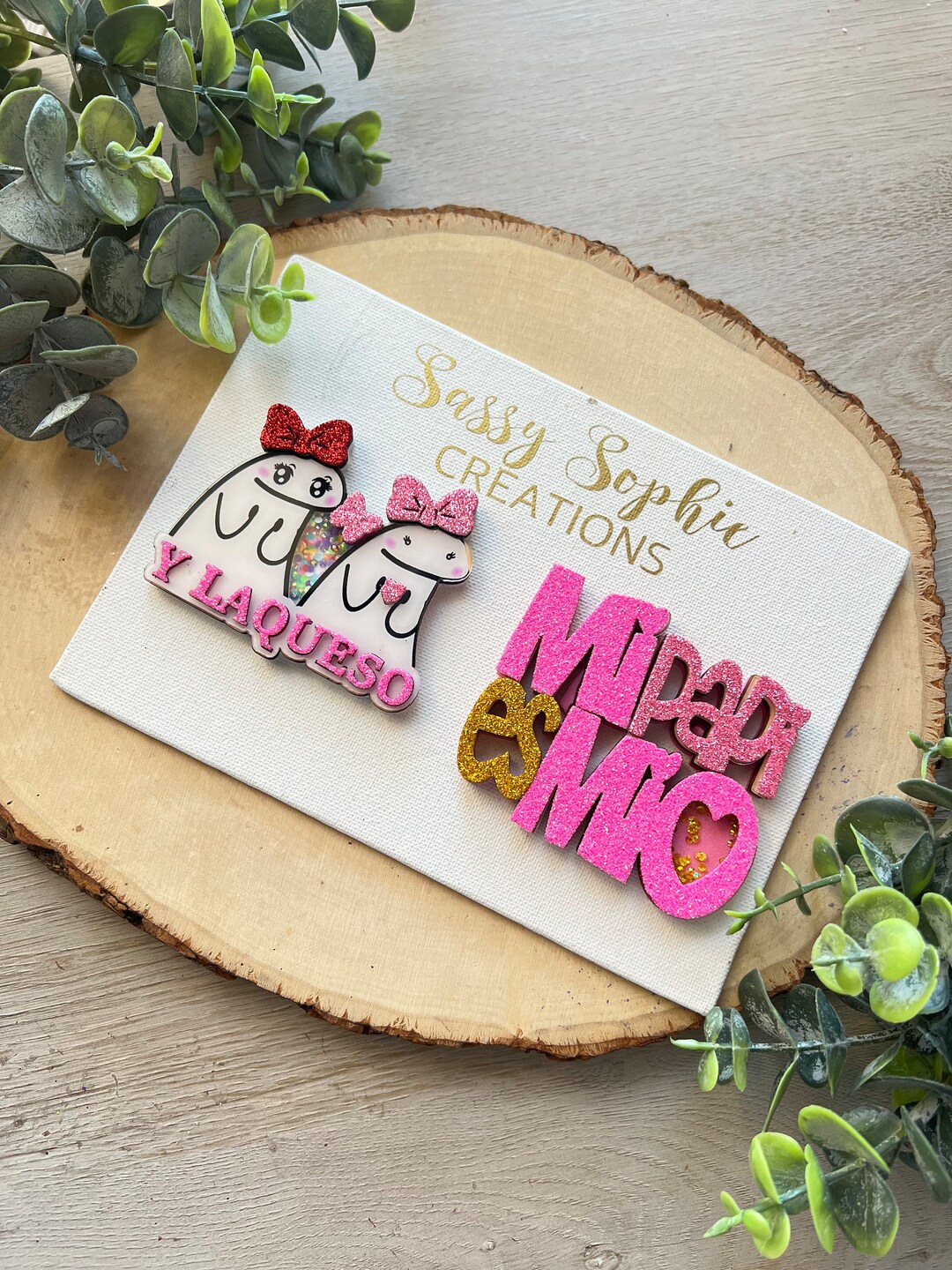 SHAKERS FOR BOWS , Hair Bow Center, Embellishment, Cabochon, Flat Back