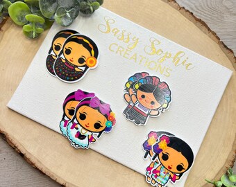 SET OF 2: LELE Flat Back Planar Resin, hair bow center, embellishment, cabochon, flat back resin, flat back for bows, bow embellishments,