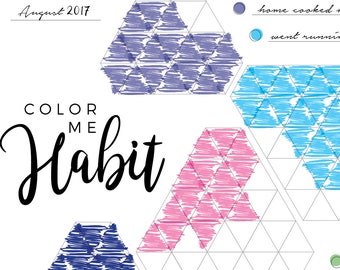 Color Me Habit - Triangles