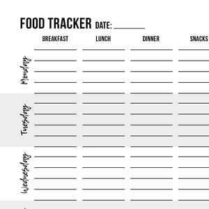 Food Tracker