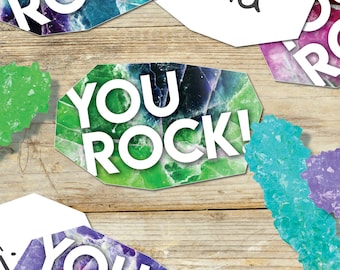 You Rock! Printable Valentine