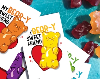 Beary Sweet Printable Valentines