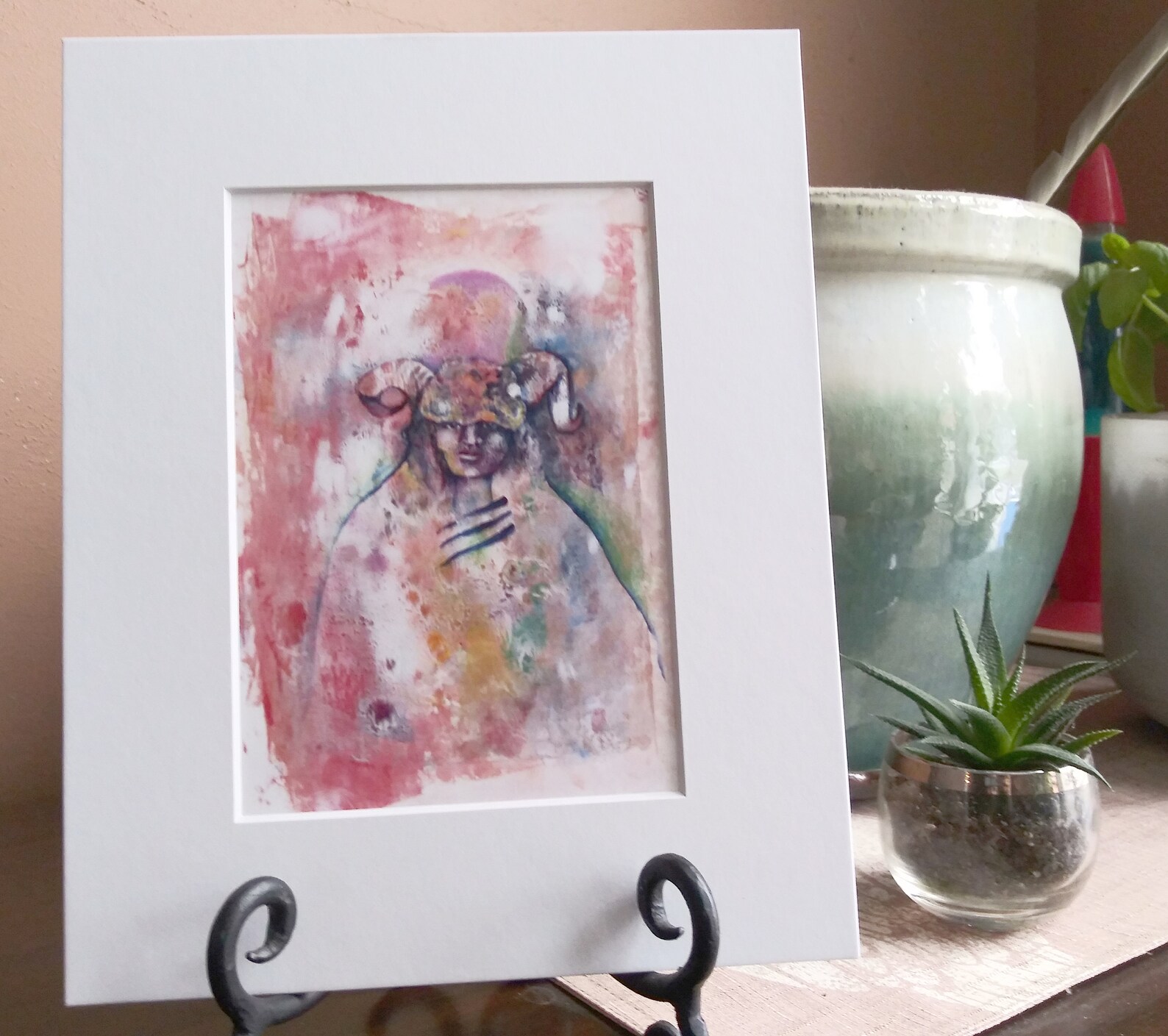 Medicine Woman Painting Print 5x7 Matted to 8x10 Etsy