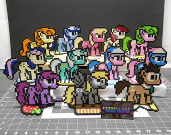 My Little Pony: FiM - Background Pony Bead Sprites