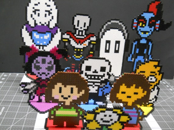 Undertale Video Game Inspired Sprite Art -  Finland