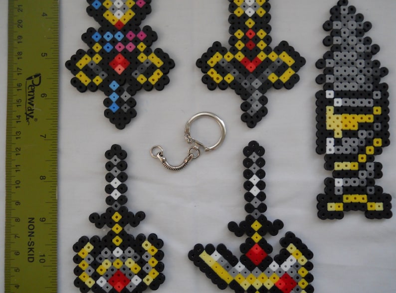 Terraria Hallowed Items keychains Optional Etsy