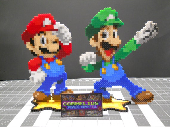 Patatas detalles Propio Mario y Luigi Superstar Saga Mario y Luigi 3DS RPG Era - Etsy España