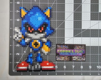 Sonic the Hedgehog Genesis-styled Modern Shadow Rouge and 