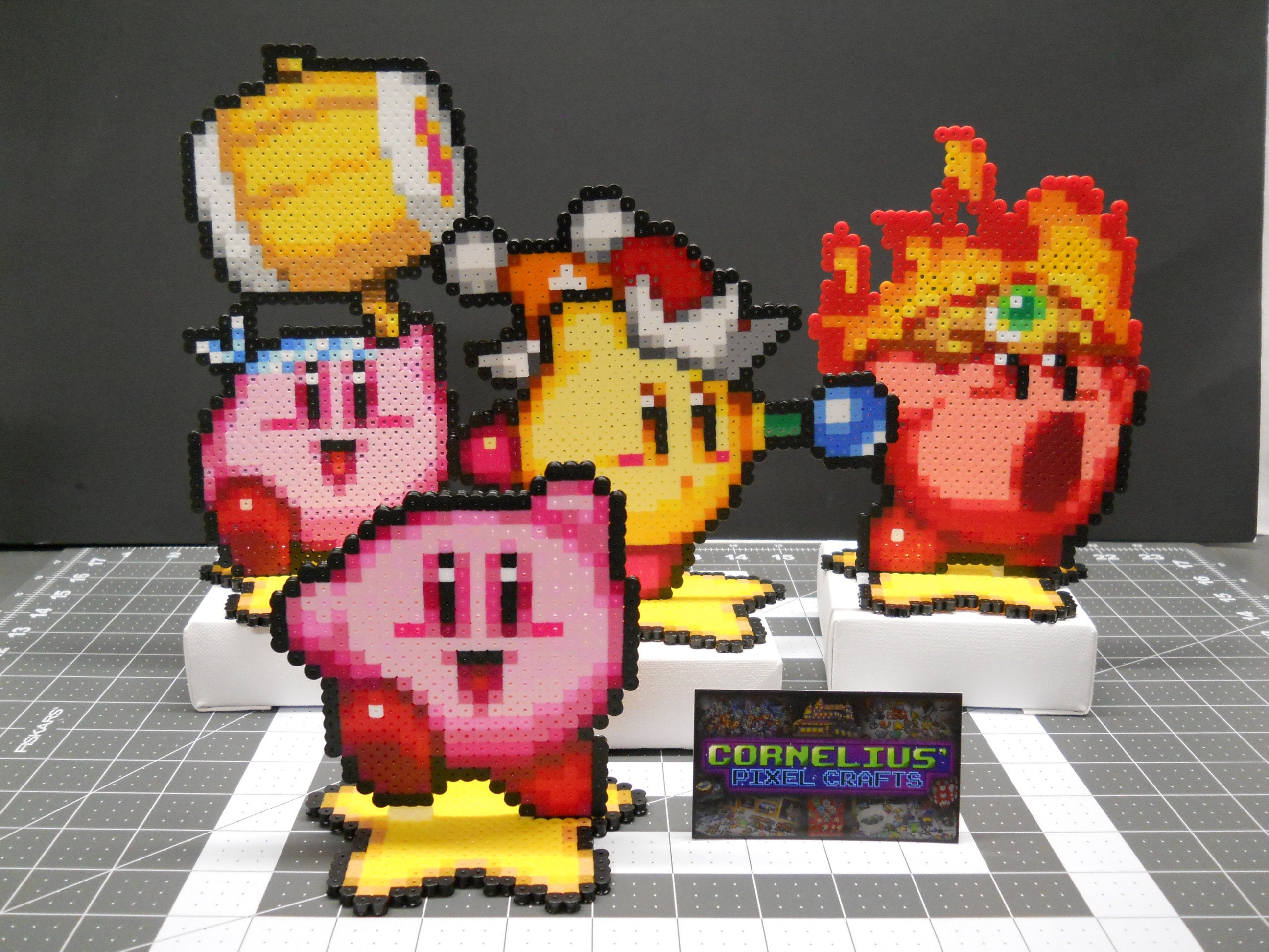 Kirby Super Star Ultra Kirby and Copy Abilities Bead Sprites - Etsy