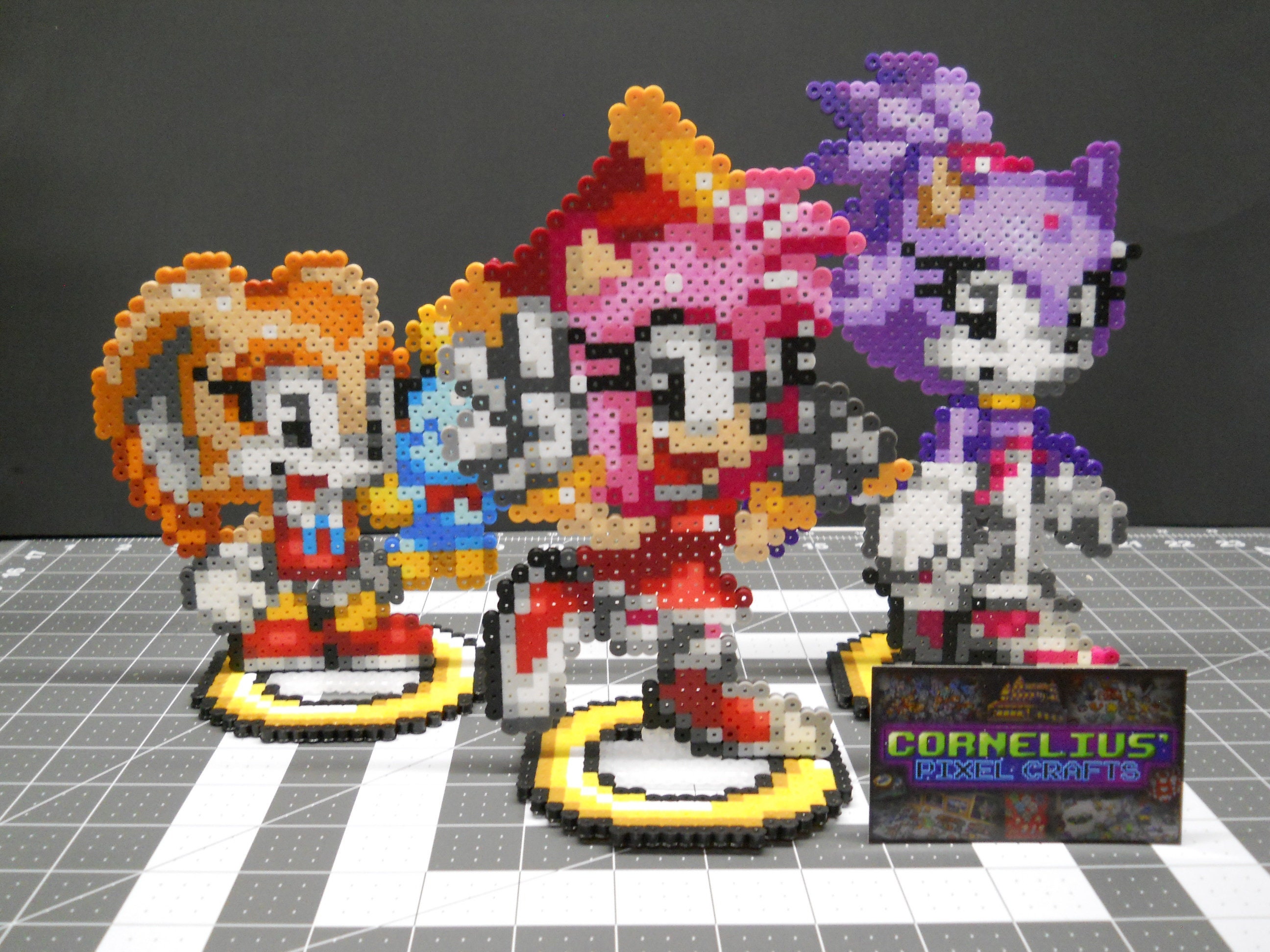 Higher resolution sprite artwork of classic Amy Rose, found within