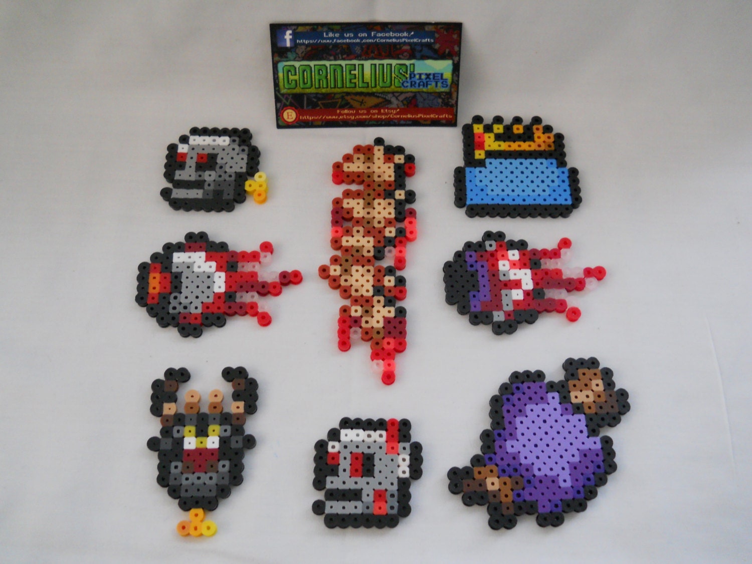 Terraria Boss Summoning Items keychains Optional 