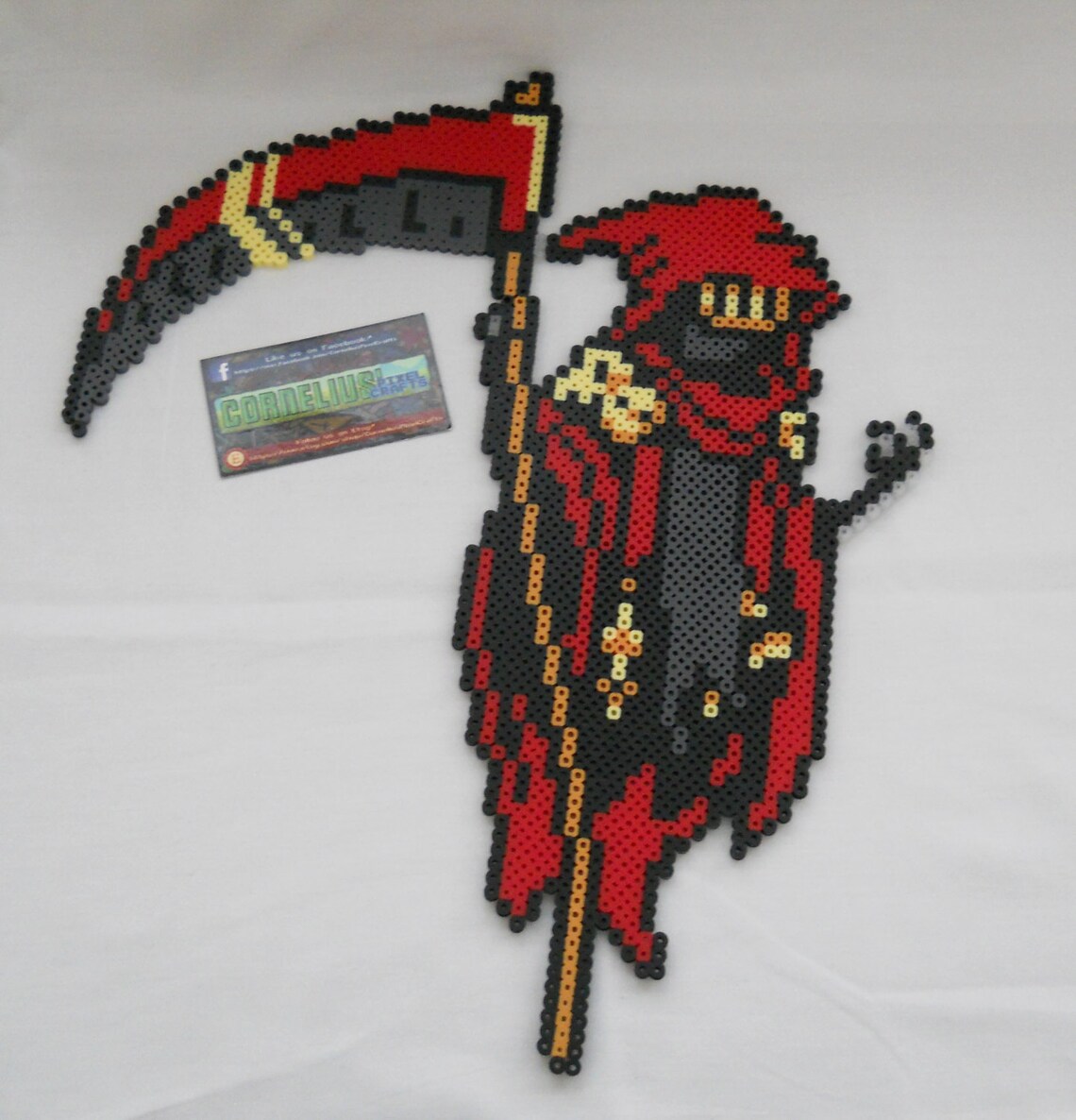 Shovel Knight Specter Knight Bead Sprite | Etsy