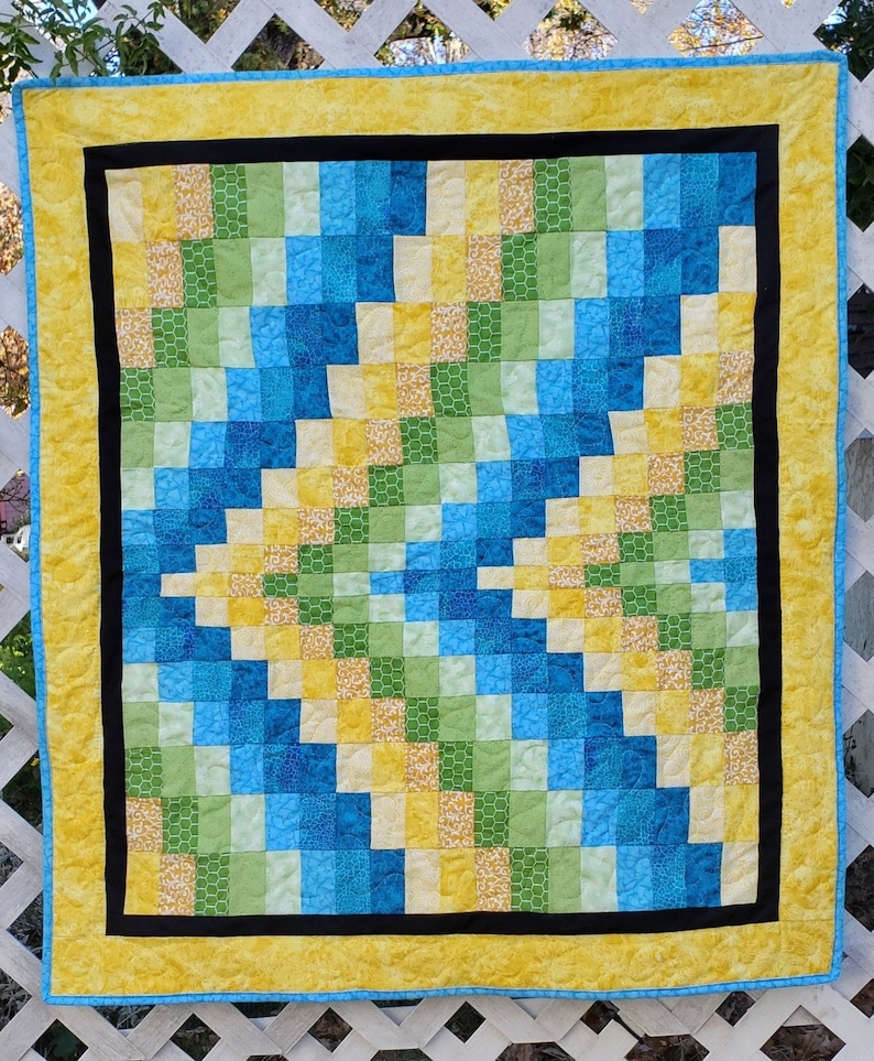 Baby Bargello Quilt Pattern image 2