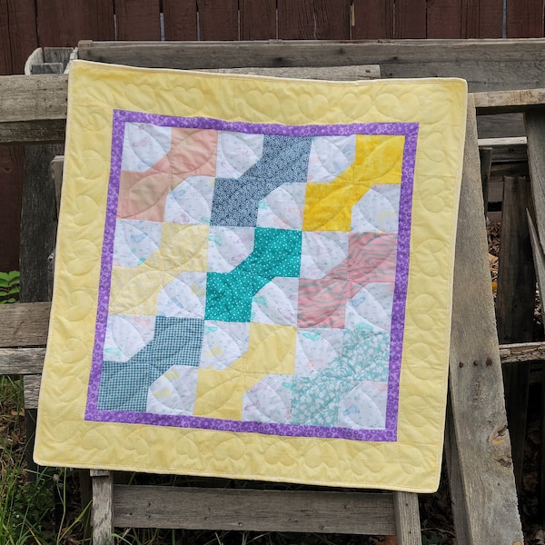 Baby Bow Tie Quilt Etsy